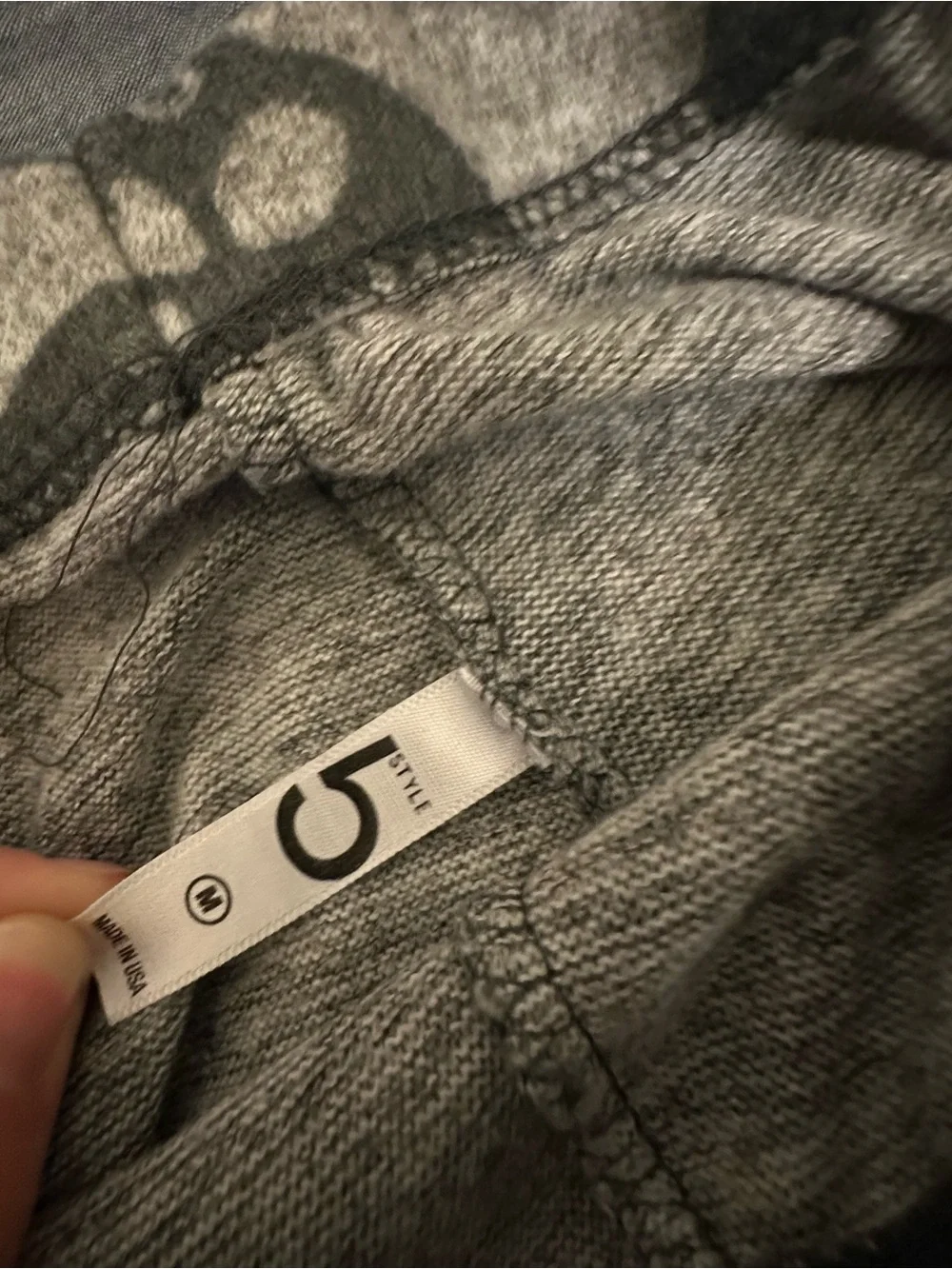 Kids Heather Gray Skull Print Pajama Joggers